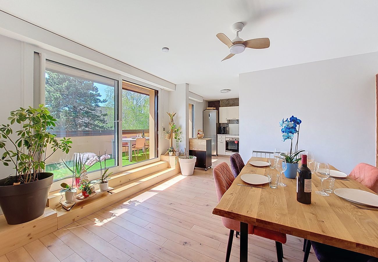 Two-room apartment for rent - Les Saules - Terrace - Thonon-les-Bains - Alpeslocation